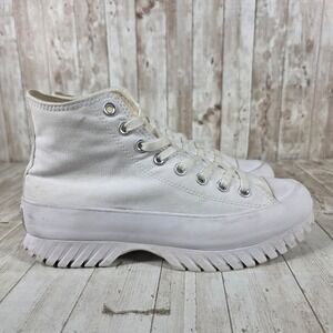 Converse Chuck Taylor All Star Lugged Platform High Top White‎  Women's 7.5